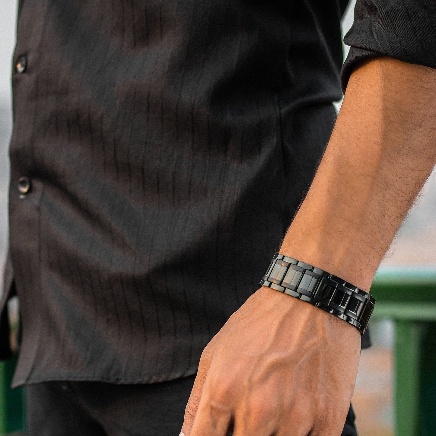 Infinionly Energy Bracelet(Medical-grade Titanium )