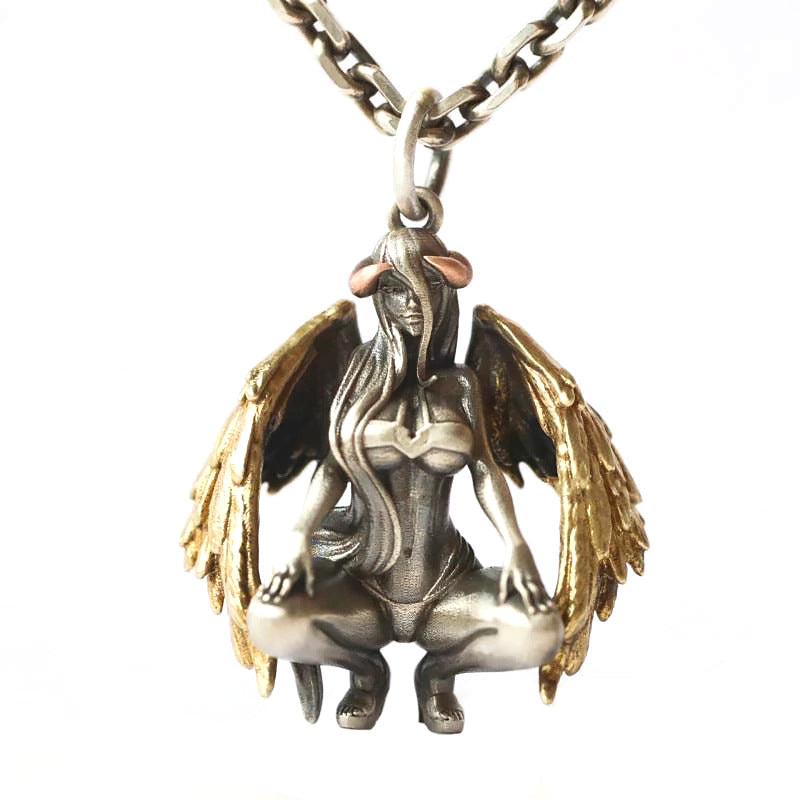 Devil Angel Wings Necklace