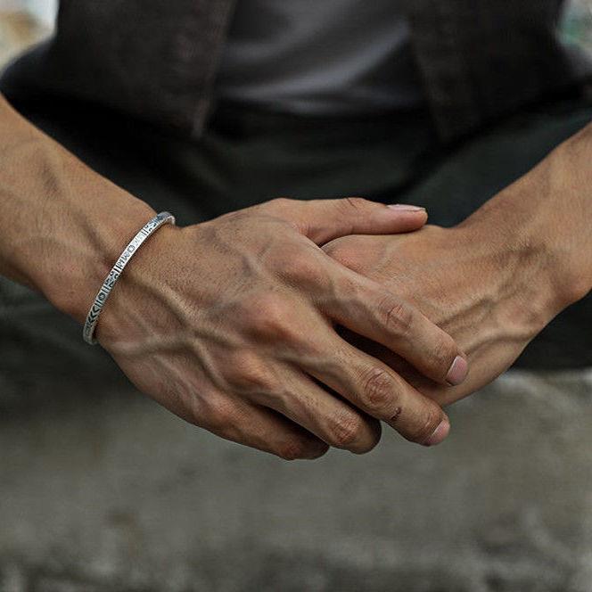 Infinionly Stainless Steel Auspicious Totem Bracelet