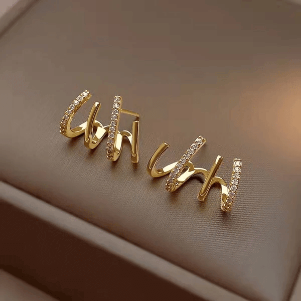 Infinionly Shiny Crystal Earrings