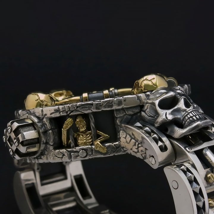 Mysterious Forbidden Bullet Skull Wrist Watch-Free Shipping Today Only