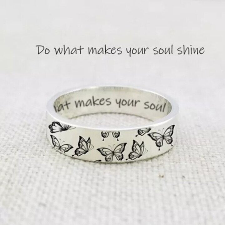 Infinionly Butterfly Ring