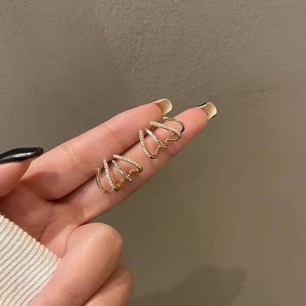 Infinionly Shiny Crystal Earrings