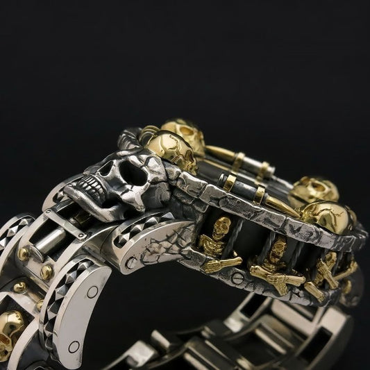Mysterious Forbidden Bullet Skull Wrist Watch-Free Shipping Today Only