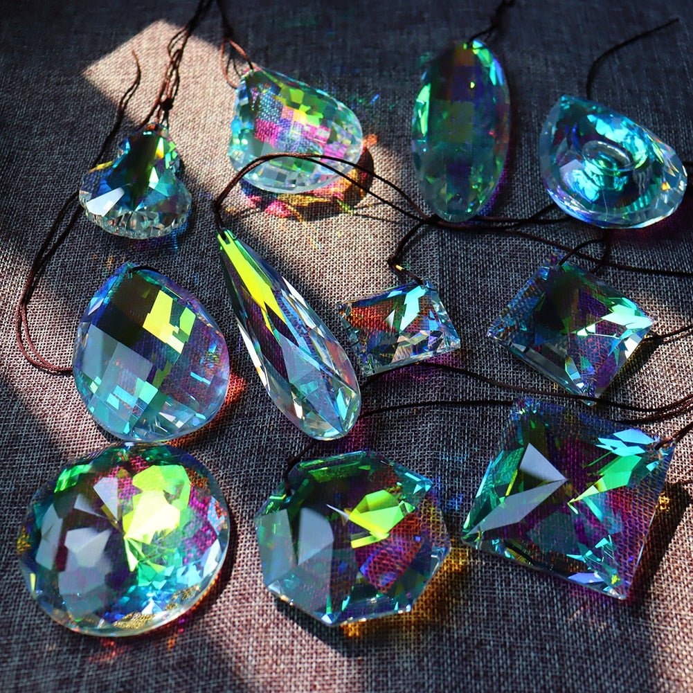 Large Hanging Crystal Prism Suncatchen
