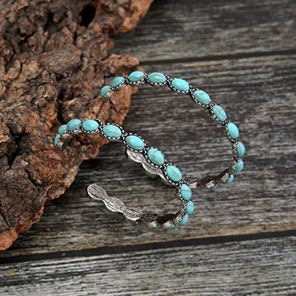 Infinionly Vintage Turquoise Earrings