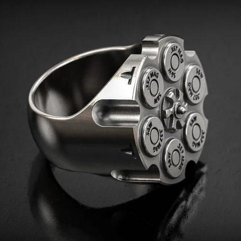 Infinionly 357 Undaunted Motorcycle Ring