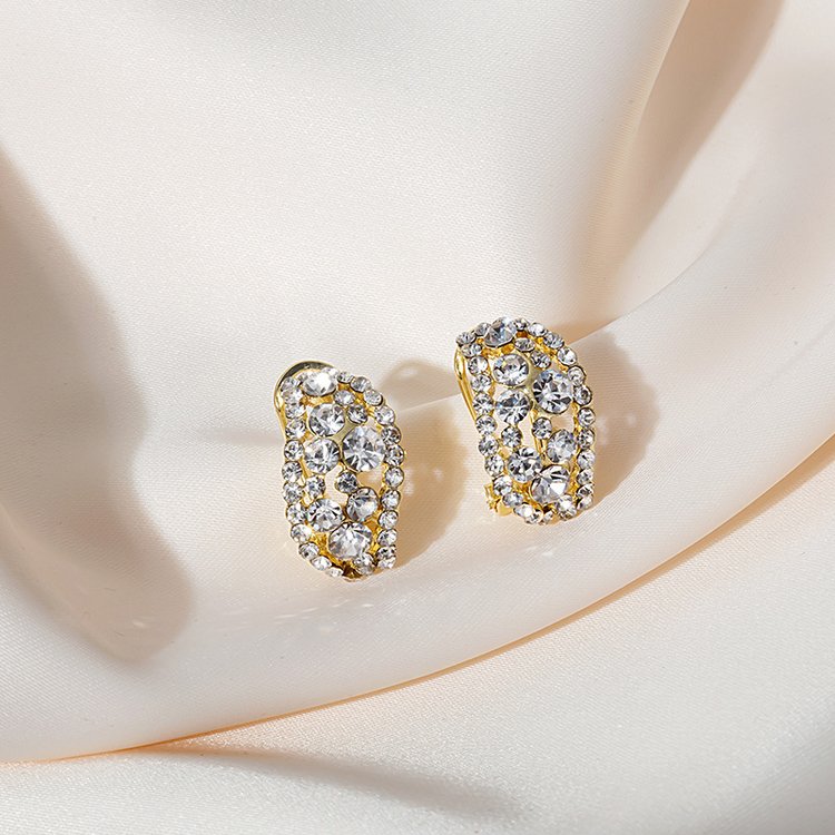 Infinionly Lab-Created Diamonds Hoop Earrings