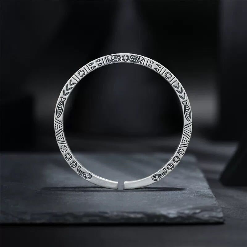 Infinionly Stainless Steel Auspicious Totem Bracelet