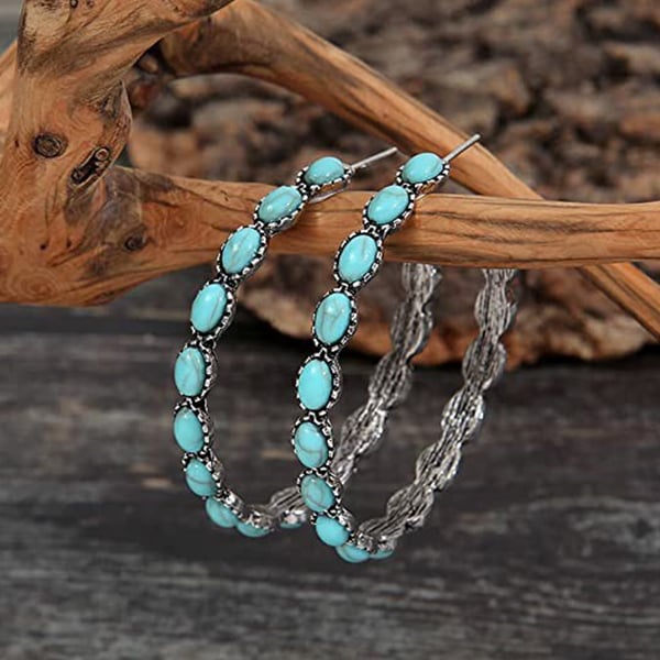Infinionly Vintage Turquoise Earrings