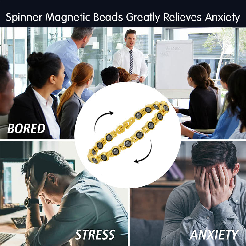 Infinionly Energy Style Bracelet (Rotating Magnetic Beads)