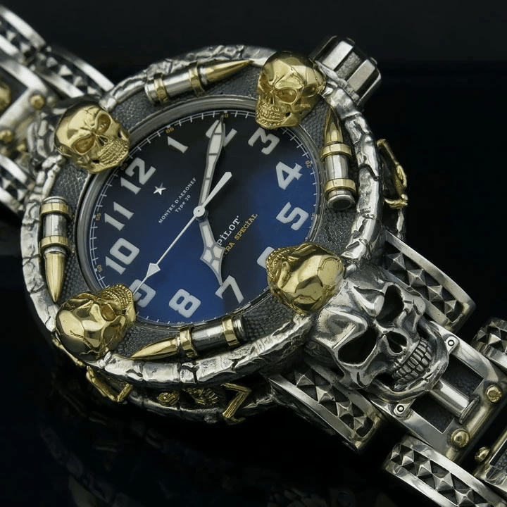 Mysterious Forbidden Bullet Skull Wrist Watch-Free Shipping Today Only