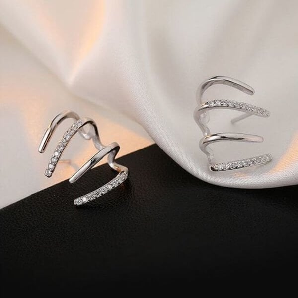 Infinionly Shiny Crystal Earrings