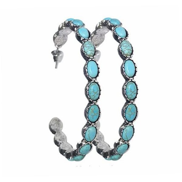 Infinionly Vintage Turquoise Earrings