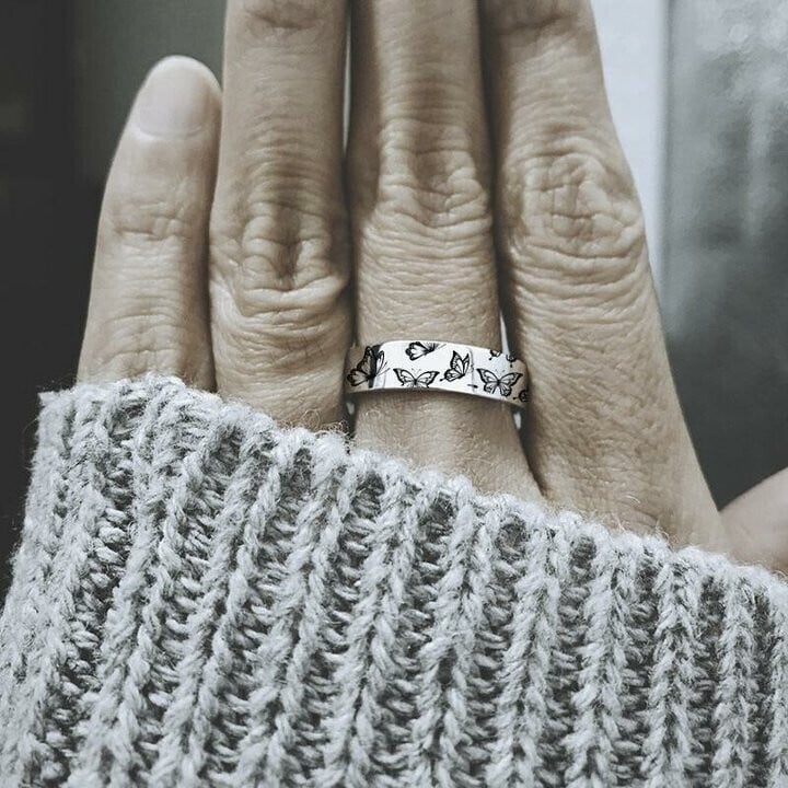 Infinionly Butterfly Ring