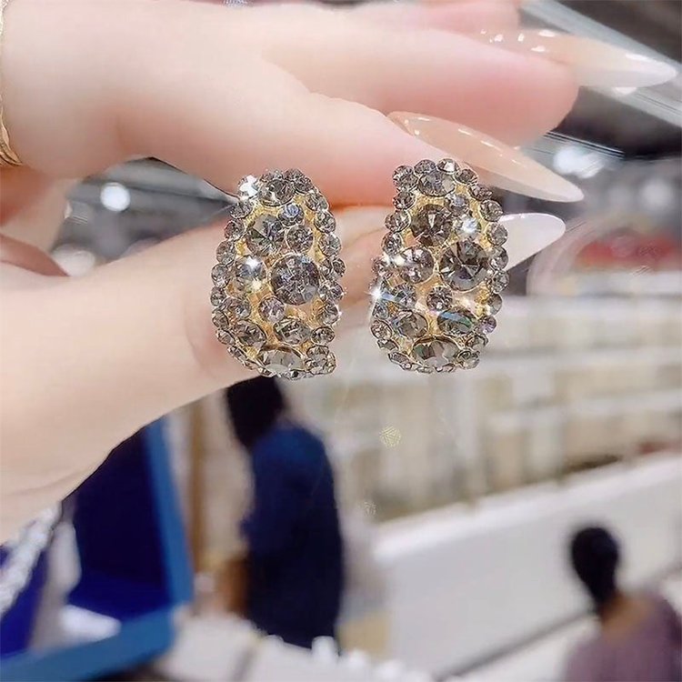 Infinionly Lab-Created Diamonds Hoop Earrings