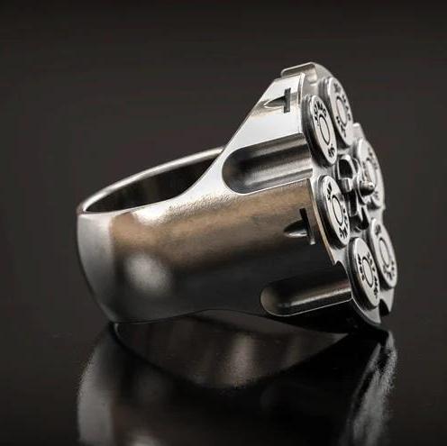 Infinionly 357 Undaunted Motorcycle Ring