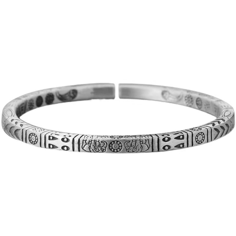 Infinionly Stainless Steel Auspicious Totem Bracelet