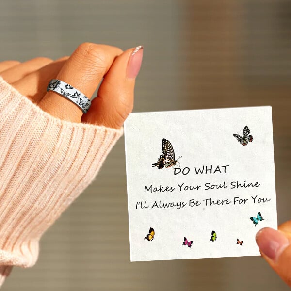 Infinionly Butterfly Ring