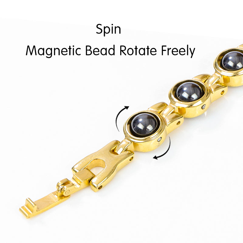 Infinionly Energy Style Bracelet (Rotating Magnetic Beads)