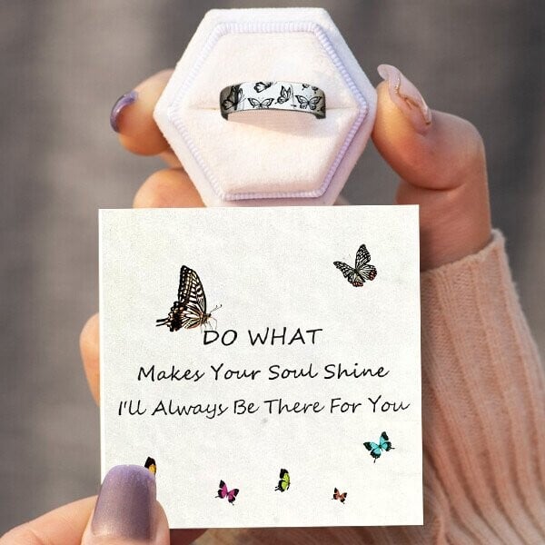 Infinionly Butterfly Ring