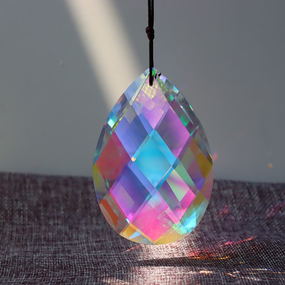Large Hanging Crystal Prism Suncatchen