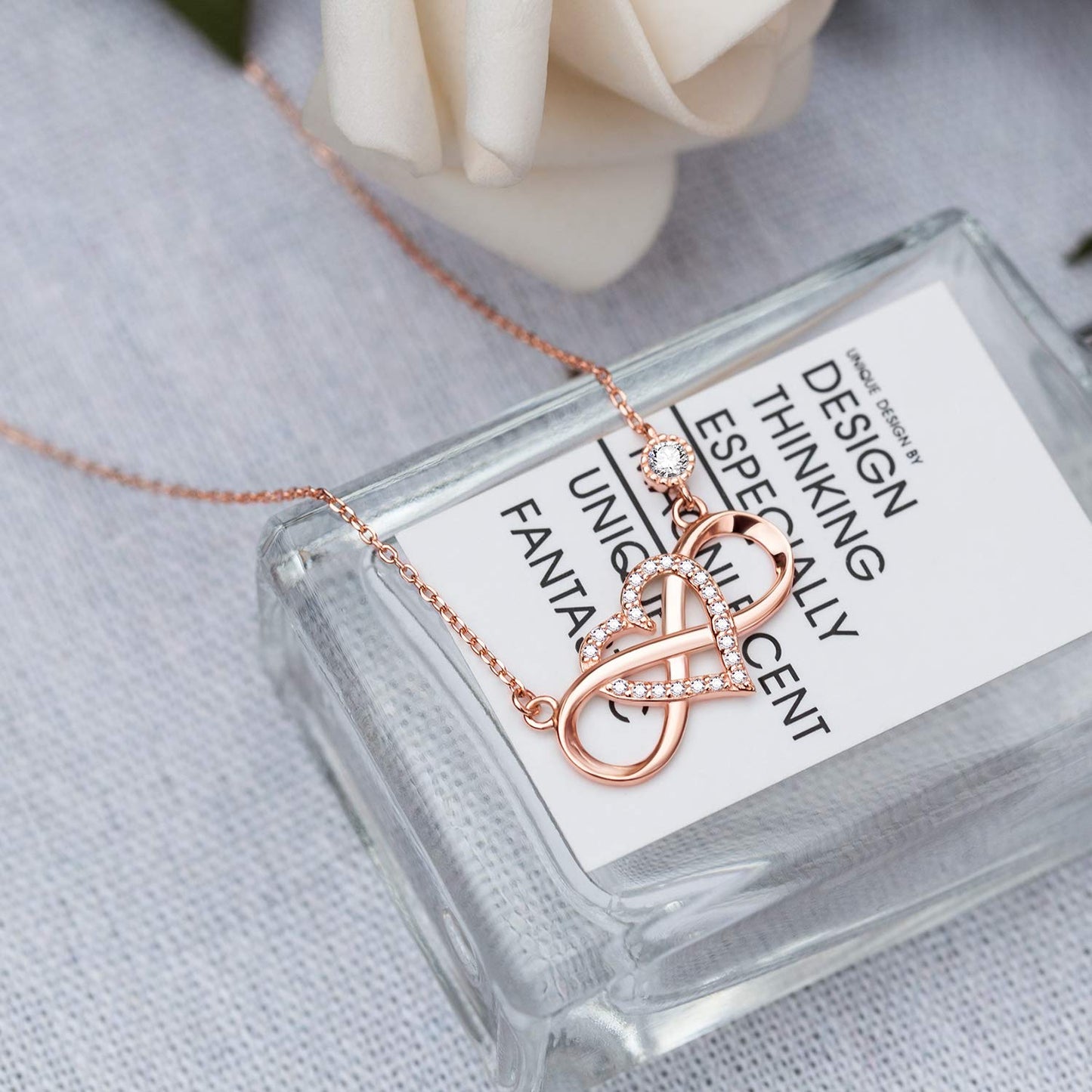 Infinionly Heart Symbol Necklace