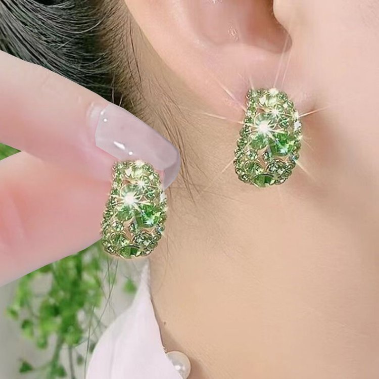 Infinionly Lab-Created Diamonds Hoop Earrings