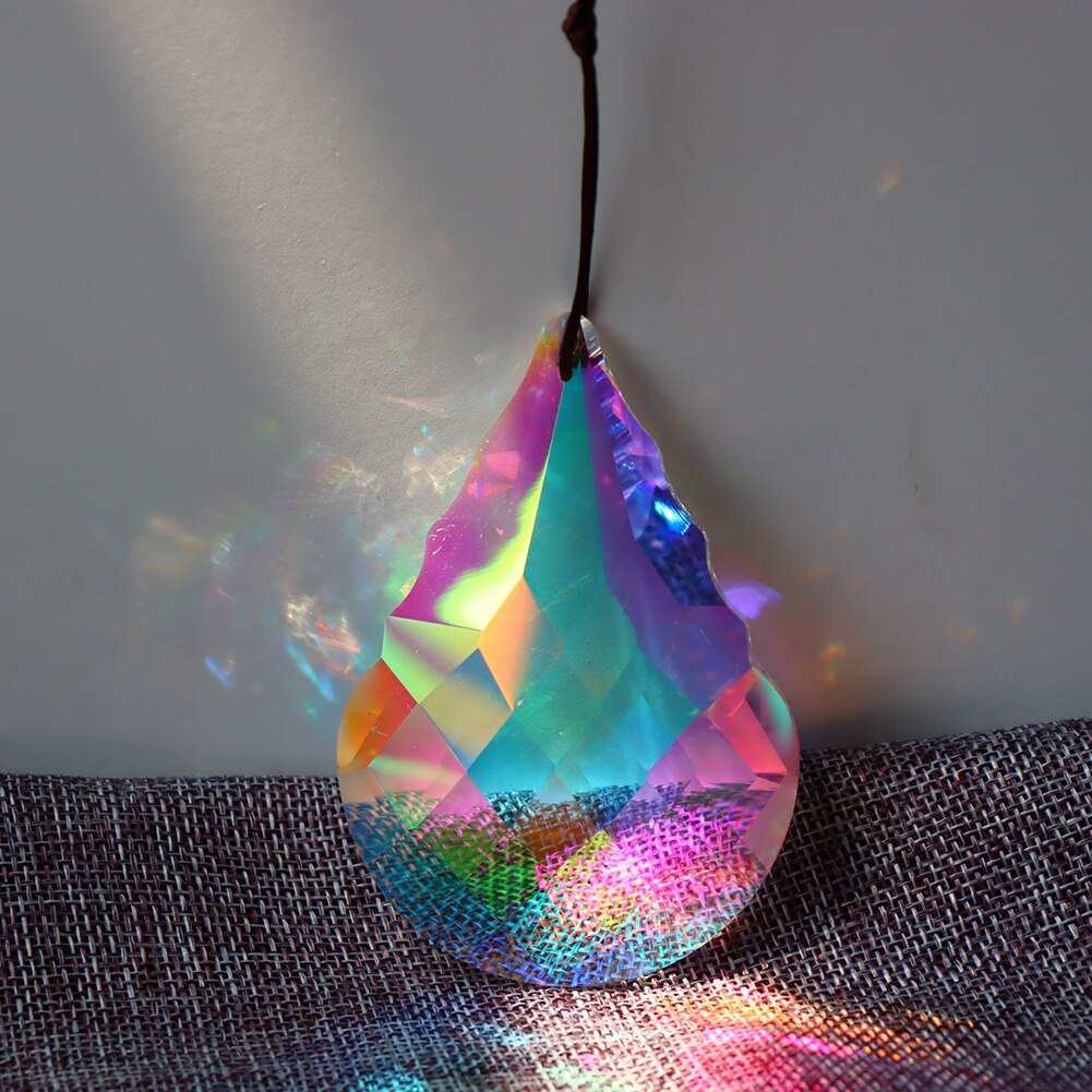 Large Hanging Crystal Prism Suncatchen