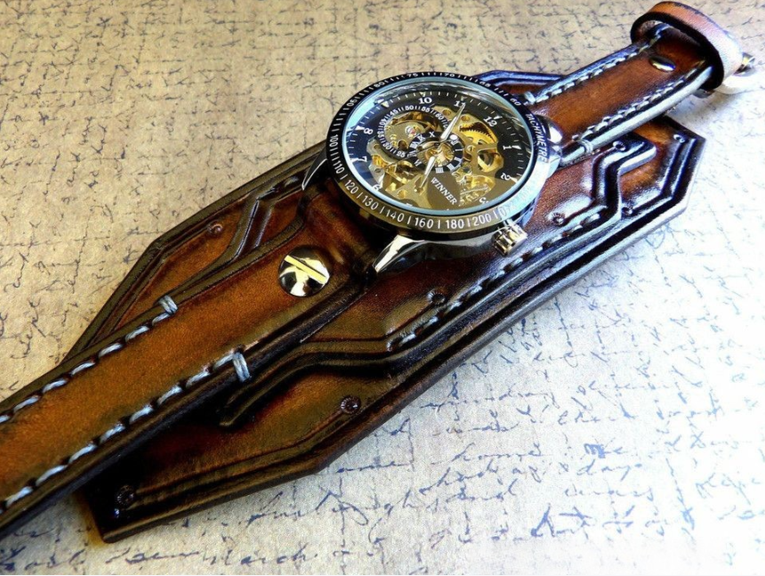Men's Steampunk Waterproof Wrist Watch-Free Shipping Today Only