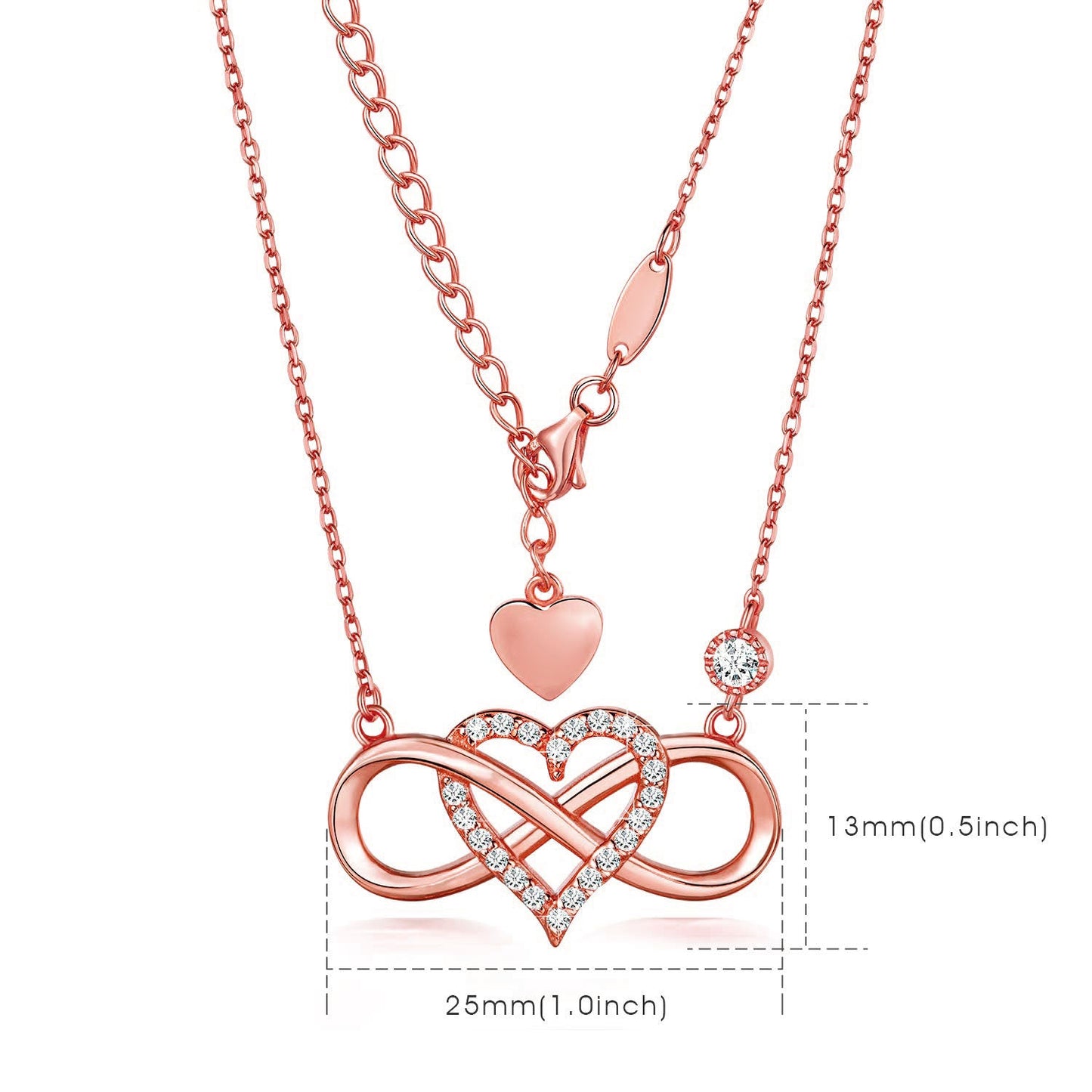 Infinionly Heart Symbol Necklace