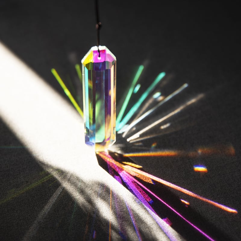 Large Hanging Crystal Prism Suncatchen