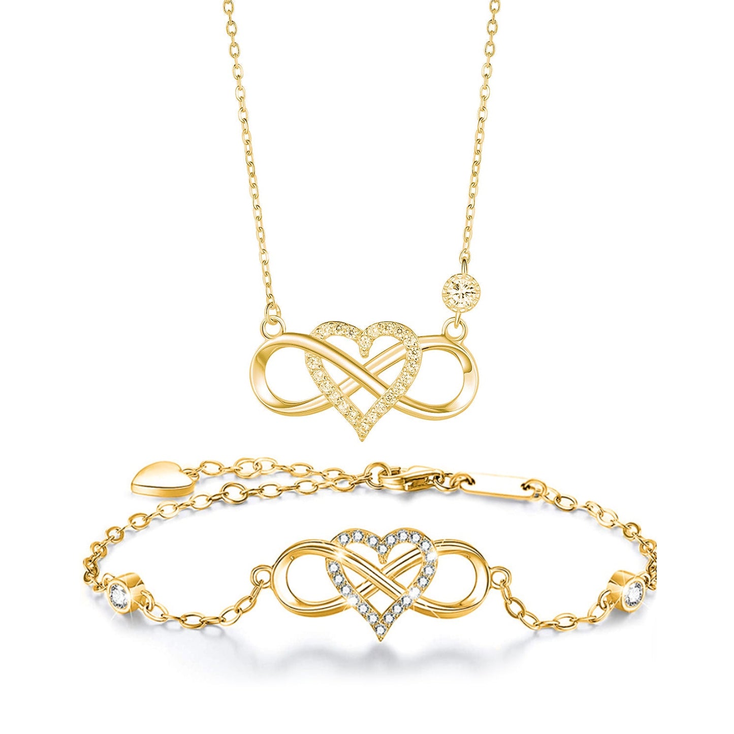 Infinionly Heart Symbol Necklace