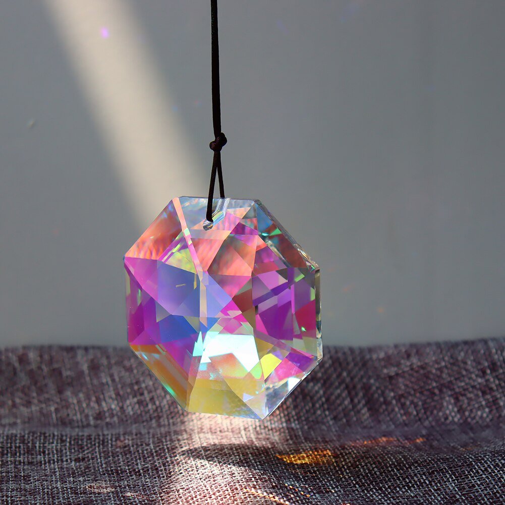 Large Hanging Crystal Prism Suncatchen