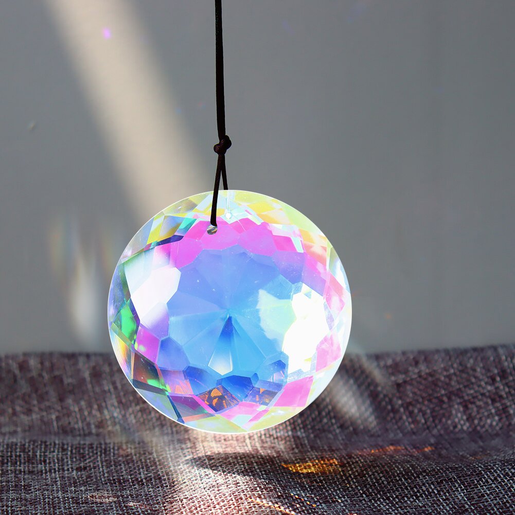 Large Hanging Crystal Prism Suncatchen