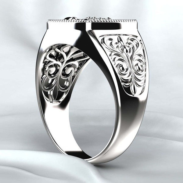 Infinionly Embossed Men Ring