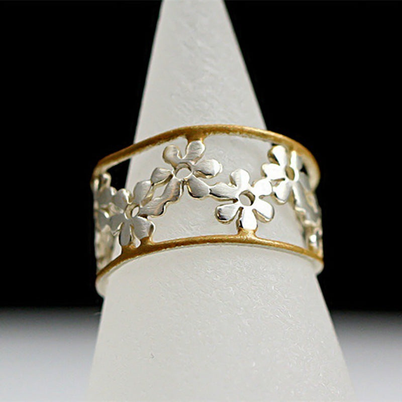 Sunflower Open Gram Adjustment Ring