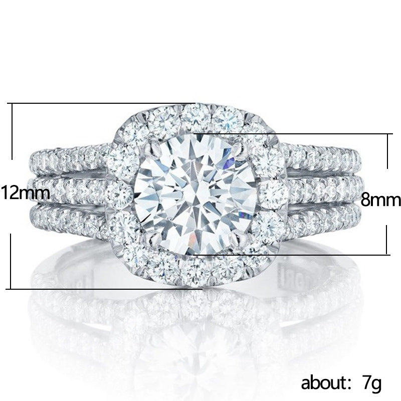 Infinionly Stylish Zircon Ring