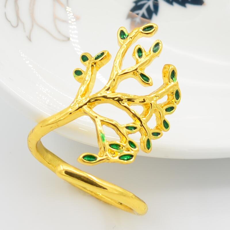Infinionly Elegant Olive Tree Ring