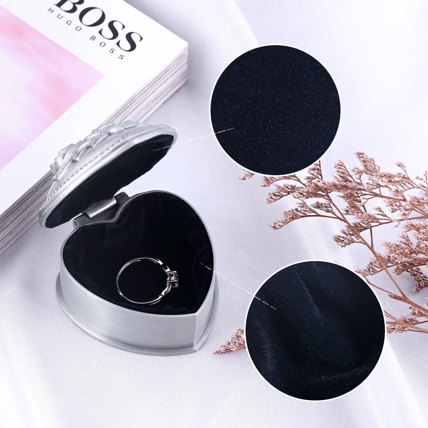Infinionly Classic Love Rose Jewelry Box