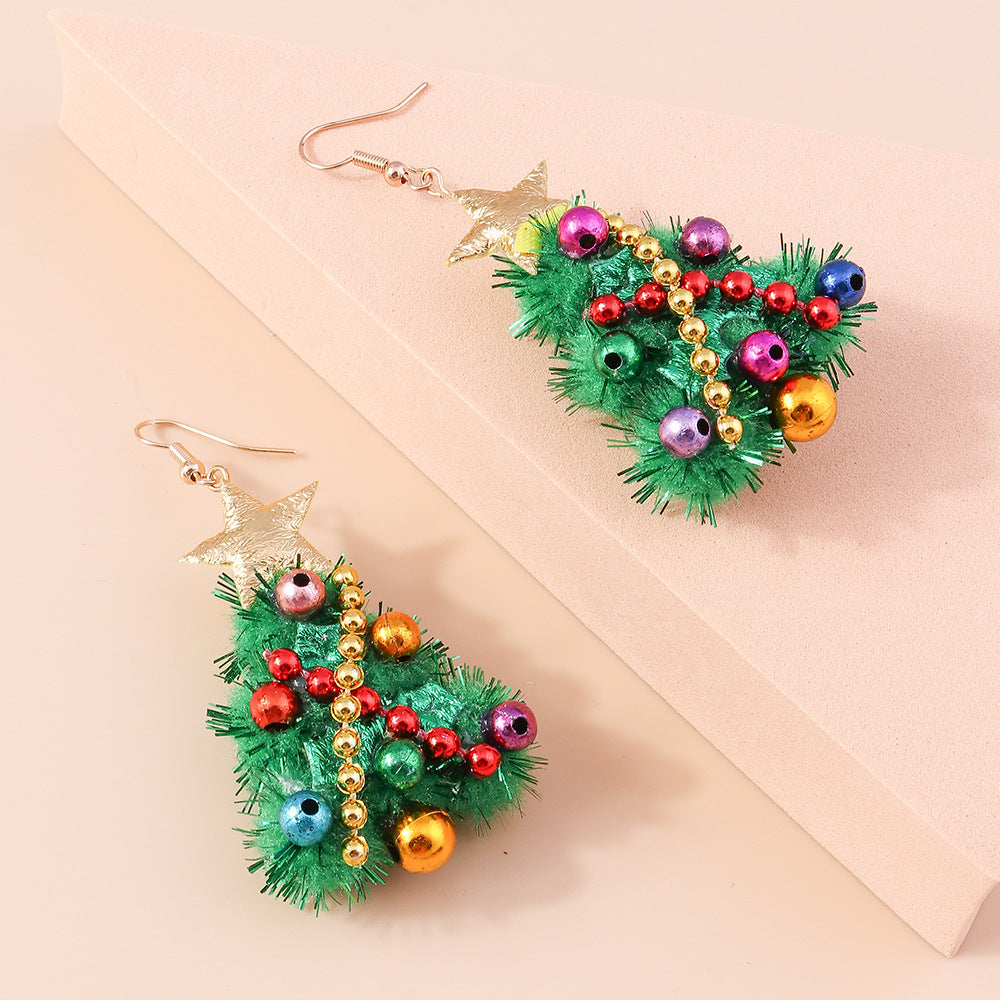 Infinionly Diy Christmas Felt Earrings
