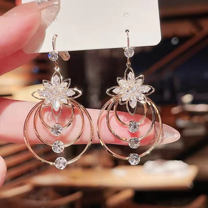Infinionly Rosalba Earrings In Italian Style(Buy One Get One For Free)