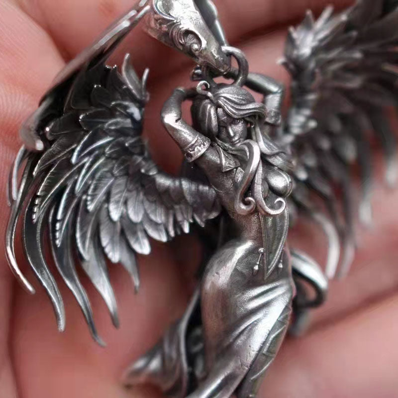 Ghost Vintage Angel Necklace
