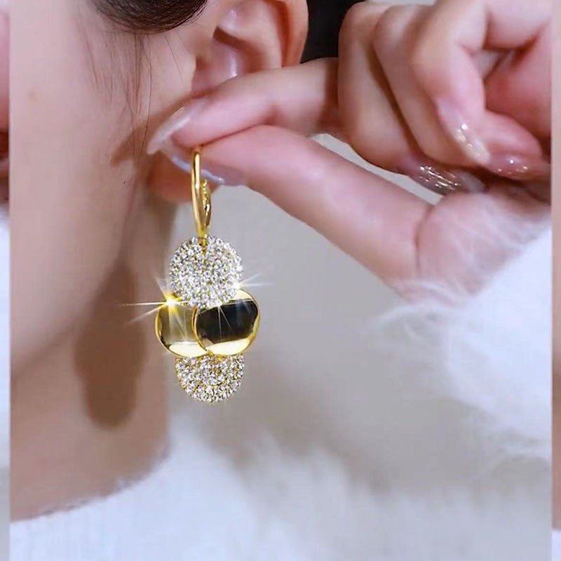 Infinionly Metal Phoenix Tassel Earrings