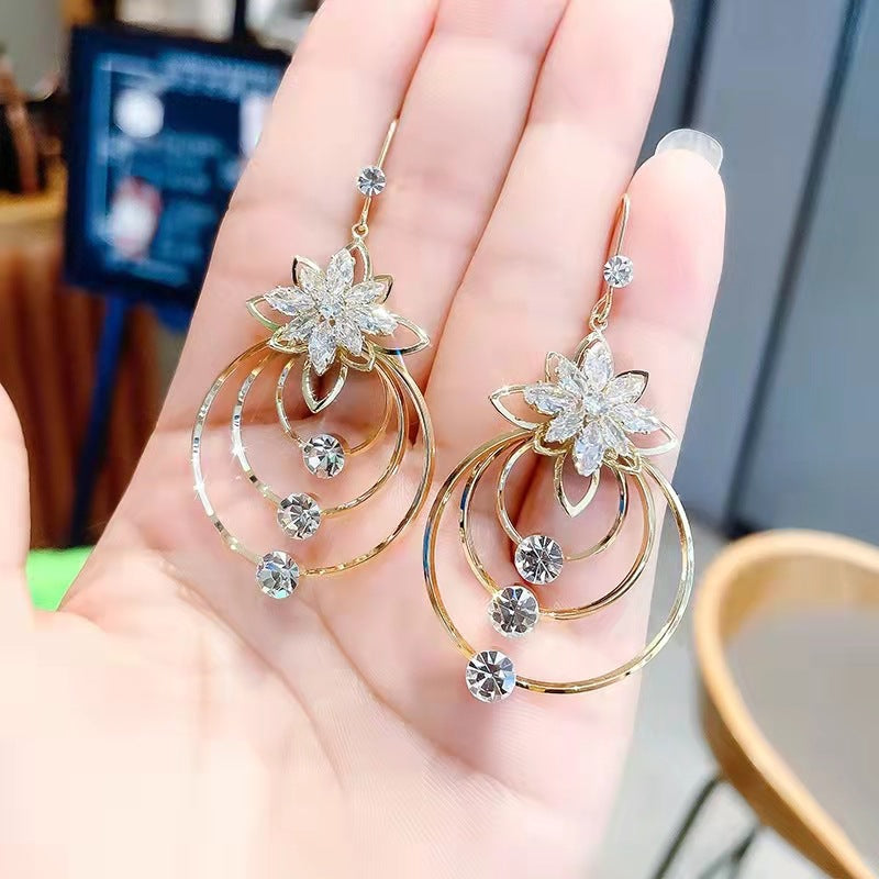 Infinionly Rosalba Earrings In Italian Style(Buy One Get One For Free)