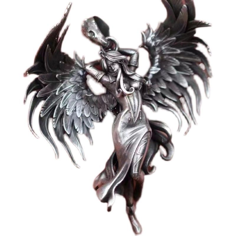 Ghost Vintage Angel Necklace