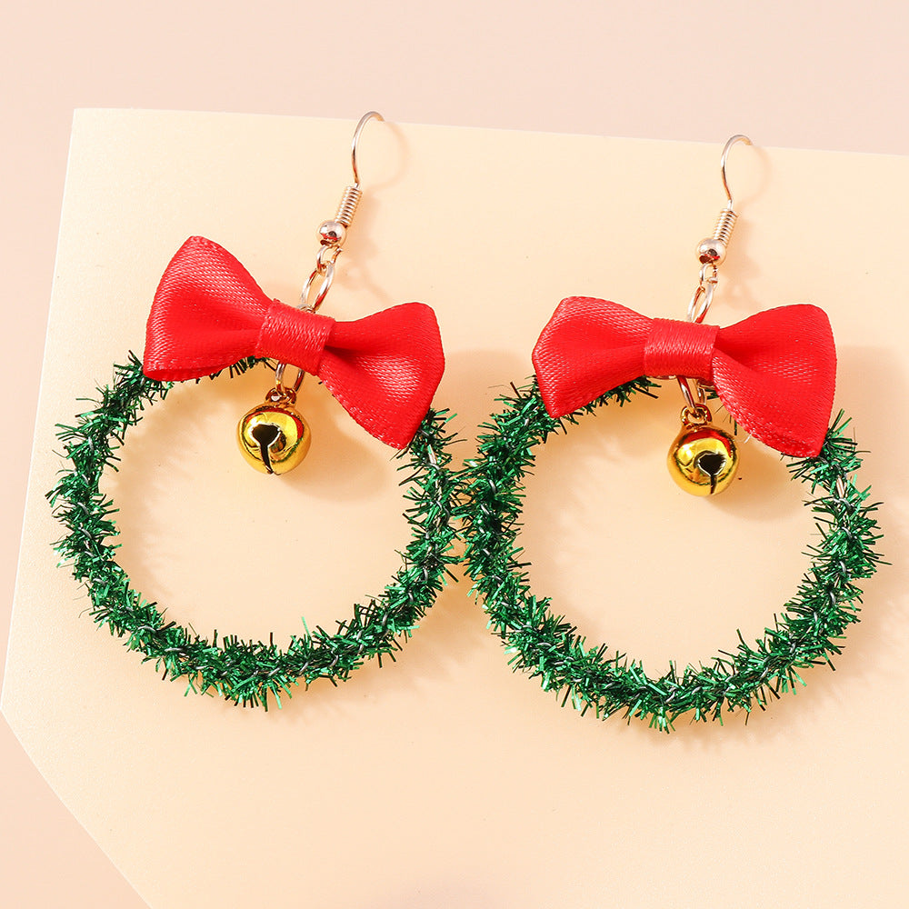 Infinionlu Creative Christmas Bell Wreath