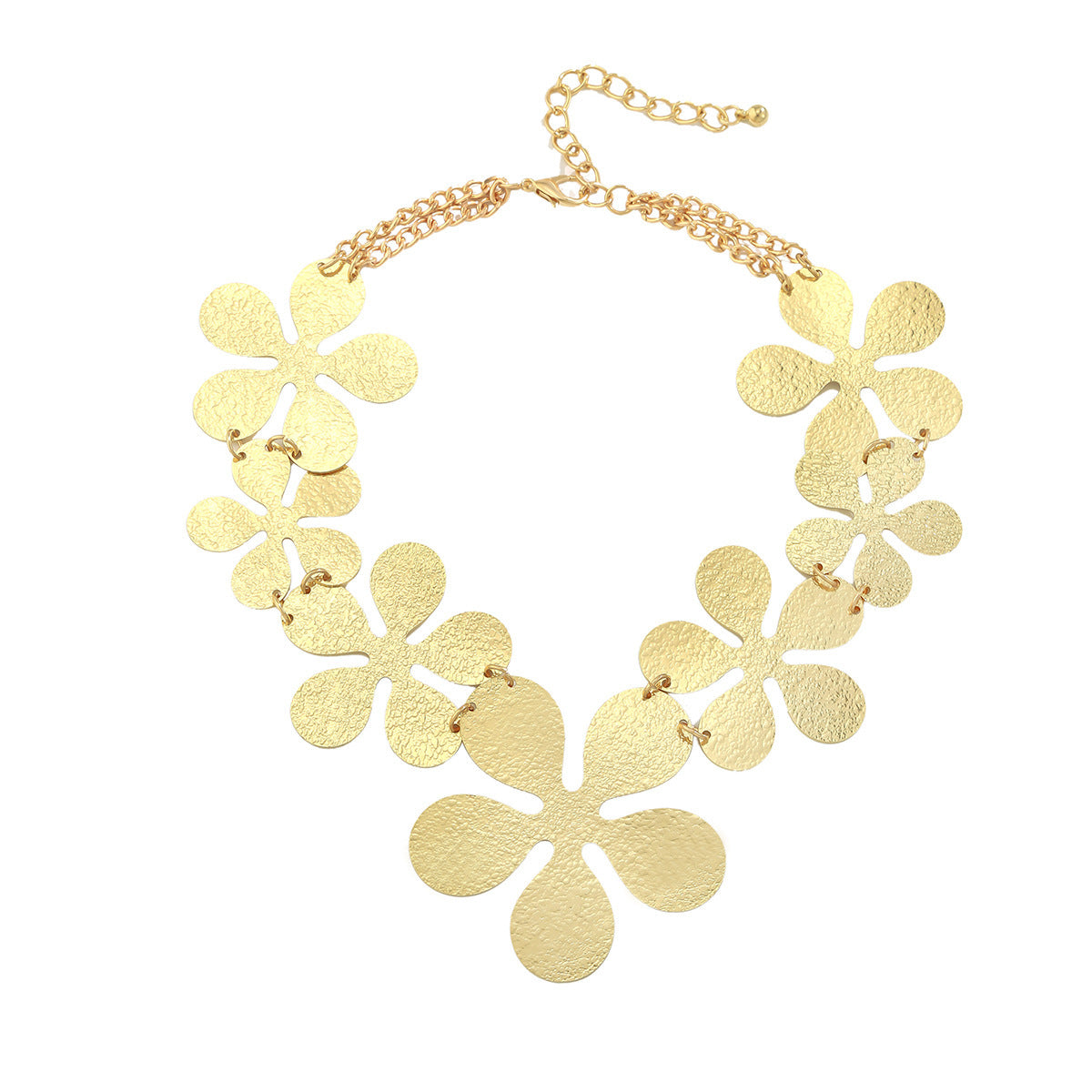Floral Metal Hip Hop Spice Girls Necklace
