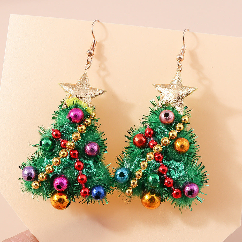 Infinionly Diy Christmas Felt Earrings