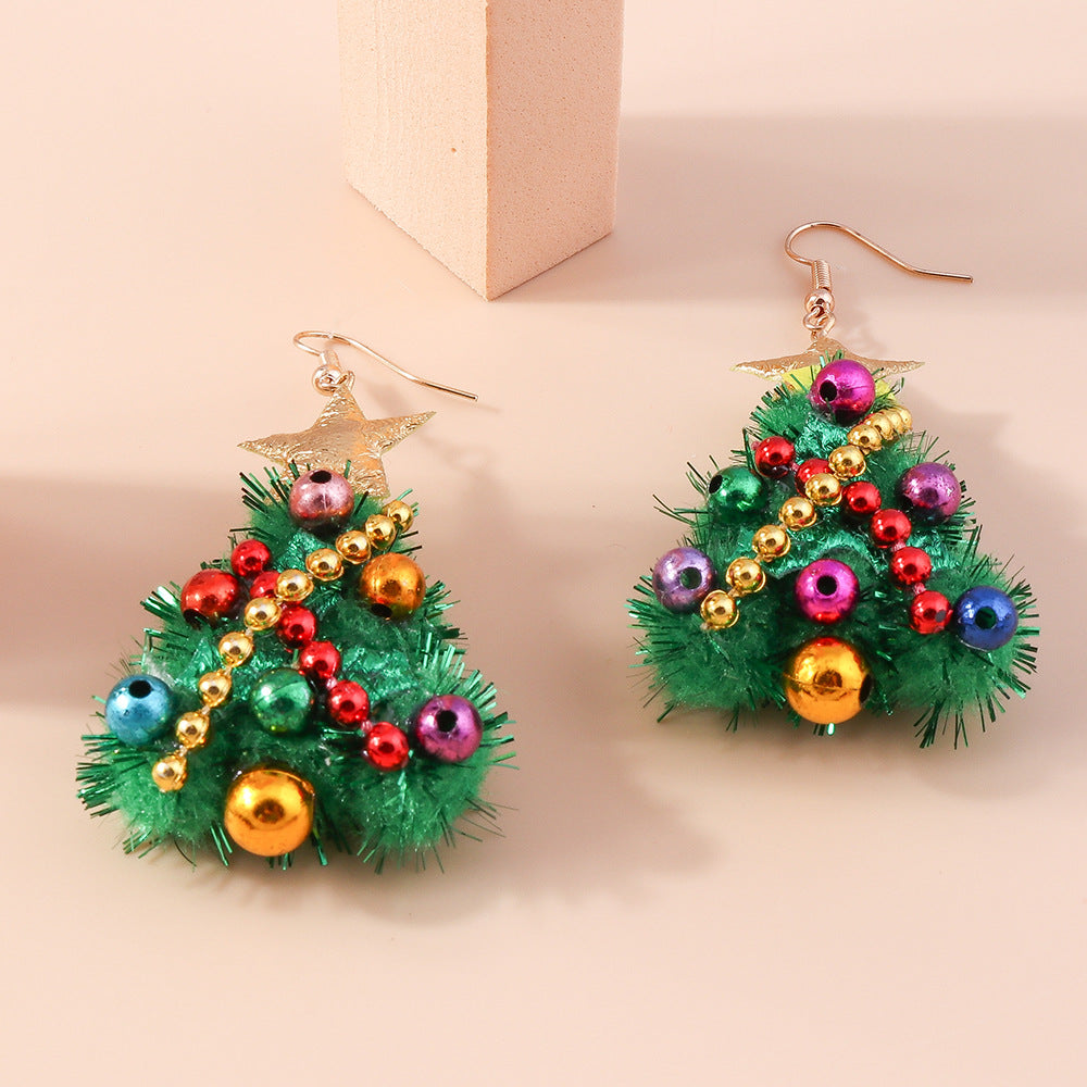 Infinionly Diy Christmas Felt Earrings